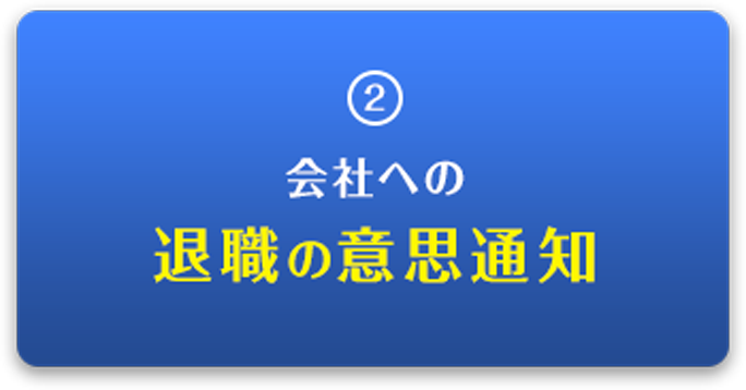 会社への退職の意志通知